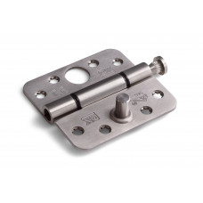 GLIJLAGER SCHARNIER 3MM RVS 89X89MM AFGEROND SKG***