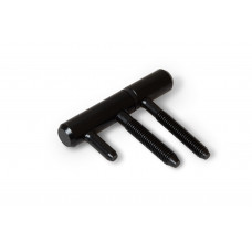INBOOR PAUMMELLE ZWART 14MM TBV HOUTEN KOZIJNEN
