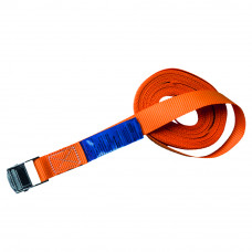 SPANBAND 7 MTR/25MM ORANJE +GESP 125KG