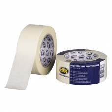 HPX AFPLAKBAND / MASKING TAPE CREMEWIT 50MM X 50MTR HPX AFPLAKBAND / MASKING TAPE CREMEWIT 50MM X 50MTR