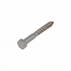 RVS HOUTDRAADBOUT A2 SW13 M8 X 80MM RVS HOUTDRAADBOUT A2 SW13 M8 X 80MM