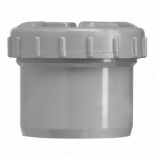 75MM PVC EINDSTOP M/SCHROEFDEKSEL 75MM PVC EINDSTOP M/SCHROEFDEKSEL