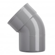 110MM PVC BOCHT 45GRD 1X LIJMMOF