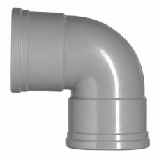 125MM PVC BOCHT 90GRD 2X MANCHETMOF 125MM PVC BOCHT 90GRD 2X MANCHETMOF