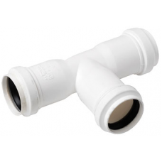 40MM PPC T-STUK 90GRD WIT 40MM PPC T-STUK 90GRD WIT