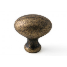 KNOP EITJE 35MM ANTIEK BRONS