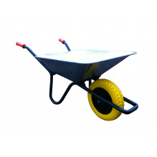 FORT KRUIWAGEN GEGALV. BAK 85LTR MASSIEVE BAND + KUNSTSTOF VELG FORT KRUIWAGEN GEGALV. BAK 85LTR MASSIEVE BAND + KUNSTSTOF VELG