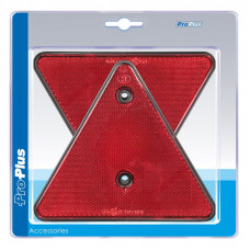 PRO-PLUS 2X DRIEHOEK- REFLECTOR ROOD PRO-PLUS 2X DRIEHOEK- REFLECTOR ROOD