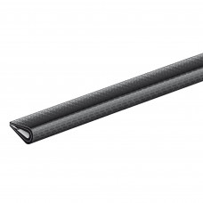 ZWART KANT- BESCHERMINGS PROFIEL PVC 10X7MM 1,5MTR ZWART KANT- BESCHERMINGS PROFIEL PVC 10X7MM 1,5MTR