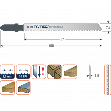 ROTEC 2X DECOUPEER- ZAAG DC190 /T101BR ROTEC 2X DECOUPEER- ZAAG DC190 /T101BR