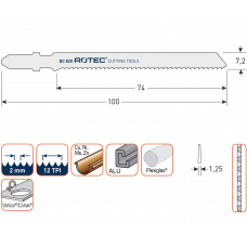 ROTEC 5X DECOUPEER- ZAAG DC820 /T101A ROTEC 5X DECOUPEER- ZAAG DC820 /T101A