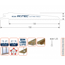 ROTEC 5X RECIPROZAGEN RC260 ROTEC 5X RECIPROZAGEN RC260