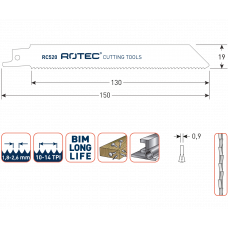 ROTEC 5X RECIPROZAGEN RC520 ROTEC 5X RECIPROZAGEN RC520