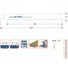 ROTEC 5X RECIPROZAGEN RC560 ROTEC 5X RECIPROZAGEN RC560