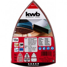 KWB 12X KLIT SCHUURVEL BOSCH PSM VOORDEELPAK