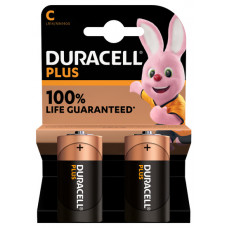 DURACELL 2X BATTERIJ C - MN 1400 PLUS DURACELL 2X BATTERIJ C - MN 1400 PLUS
