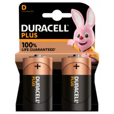 DURACELL 2X BATTERIJ D - MN1300 PLUS DURACELL 2X BATTERIJ D - MN1300 PLUS