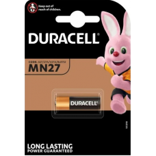 DURACELL MN27 ALKALINE STAAFBATTERIJ 12 VOLT BP1 DURACELL MN27 ALKALINE STAAFBATTERIJ 12 VOLT BP1