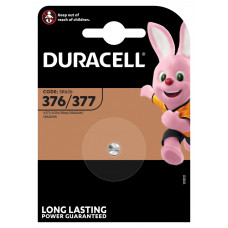 DURACELL KNOOPCEL 376/377 SILVER 1,5V DURACELL KNOOPCEL 376/377 SILVER 1,5V