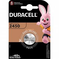 DURACELL KNOOPCEL CR 2450 LITHIUM 3V DURACELL KNOOPCEL CR 2450 LITHIUM 3V
