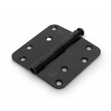 SCHARNIER 89X89MM ZWART AFGEROND SCHARNIER 89X89MM ZWART AFGEROND