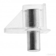 PLANKDRAGER TRANSPARANT MET STALEN STIFT 5MM PLANKDRAGER TRANSPARANT MET STALEN STIFT 5MM