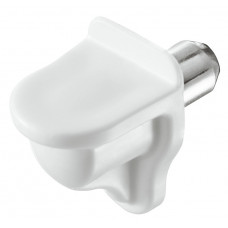 PLANKDRAGER WIT MET STALEN STIFT 5MM PLANKDRAGER WIT MET STALEN STIFT 5MM