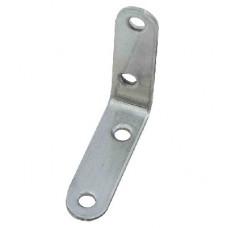 STOELHOEK 40X40X15MM RVS AFGEROND