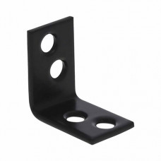 STOELHOEK 25X25X15MM ZWART