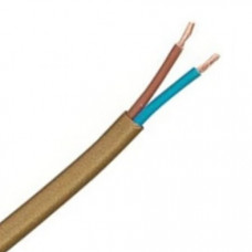 OVAAL TWEELINGSNOER VMVS 2X0,75 GOUD (ROL=100MTR)