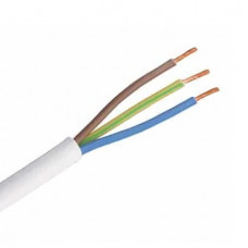 HUISHOUDKABEL ROND VMVL 3X1 ZWART (ROL=100MTR) HUISHOUDKABEL ROND VMVL 3X1 ZWART (ROL=100MTR)