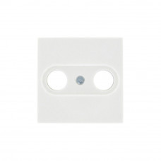 JUNG AS500 COAX AFDEKPLAAT WIT JUNG AS500 COAX AFDEKPLAAT WIT