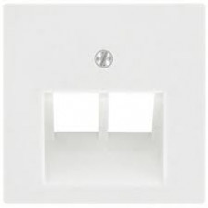JUNG AS500 RJ11/RJ45 AFDEKPLAAT WIT JUNG AS500 RJ11/RJ45 AFDEKPLAAT WIT