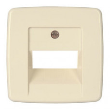 KOPP RIVO RJ11/RJ45 AFDEKPLAAT CREME KOPP RIVO RJ11/RJ45 AFDEKPLAAT CREME