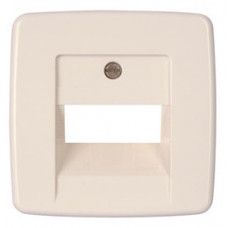 KOPP RIVO RJ11/RJ45 AFDEKPLAAT WIT KOPP RIVO RJ11/RJ45 AFDEKPLAAT WIT