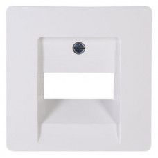 KOPP PARIS RJ11/RJ45 AFDEKPLAAT WIT KOPP PARIS RJ11/RJ45 AFDEKPLAAT WIT