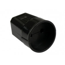 CONTRA STEKKER ZONDER RA ZWART CONTRA STEKKER ZONDER RA ZWART