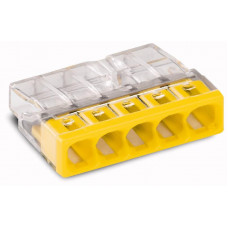 WAGO LASKLEM 5-GATS (DOOS=100STUKS) WAGO LASKLEM 5-GATS (DOOS=100STUKS)