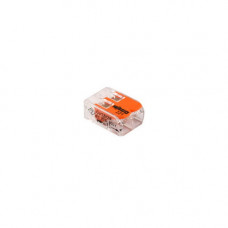 WAGO LASKLEM 2-GATS HERSLUITBAAR (DOOS=100STUKS) WAGO LASKLEM 2-GATS HERSLUITBAAR (DOOS=100STUKS)