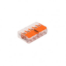WAGO LASKLEM 5-GATS HERSLUITBAAR (25 STUKS) WAGO LASKLEM 5-GATS HERSLUITBAAR (25 STUKS)