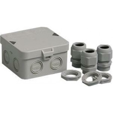 ATTEMA KABELDOOS AK1 +3 WARTELS M20 110X110X58MM IP65 GRIJS ATTEMA KABELDOOS AK1 +3 WARTELS M20 110X110X58MM IP65 GRIJS
