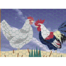 GIARDINO KIPPENGAAS GEPLAST. GROEN 50CM X 2,5MTR 13X1,0MM GIARDINO KIPPENGAAS GEPLAST. GROEN 50CM X 2,5MTR 13X1,0MM