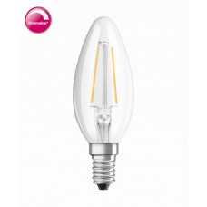 OSRAM LED KAARSLAMP DIMBAAR 1,8W (25W) E14 827 HELDER