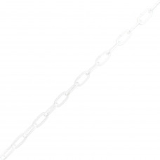 SIERKETTING WIT GELAKT 16X2MM (ROL=60MTR)