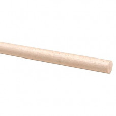RONDE STOK BEUKEN 22MM 100CM
