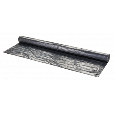 BOUWFOLIE ZWART T100 6X50MTR DIKTE 0,04MM