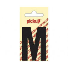 PICKUP PLAKLETTER NOBEL 200MM KAPITAAL ZWART M