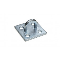 MUURPLAAT / SLOTOOG 40X40X3MM VERZINKT