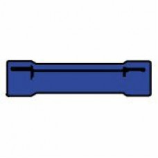 KABELSCHOEN STOOTVERBINDER BLAUW 1,5-2,5MM²