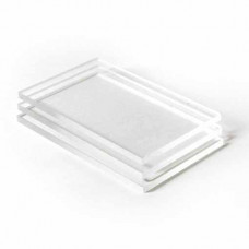 ACRYL PLAAT 4MM 100X100CM HELDER